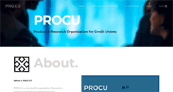 Desktop Screenshot of procu.org